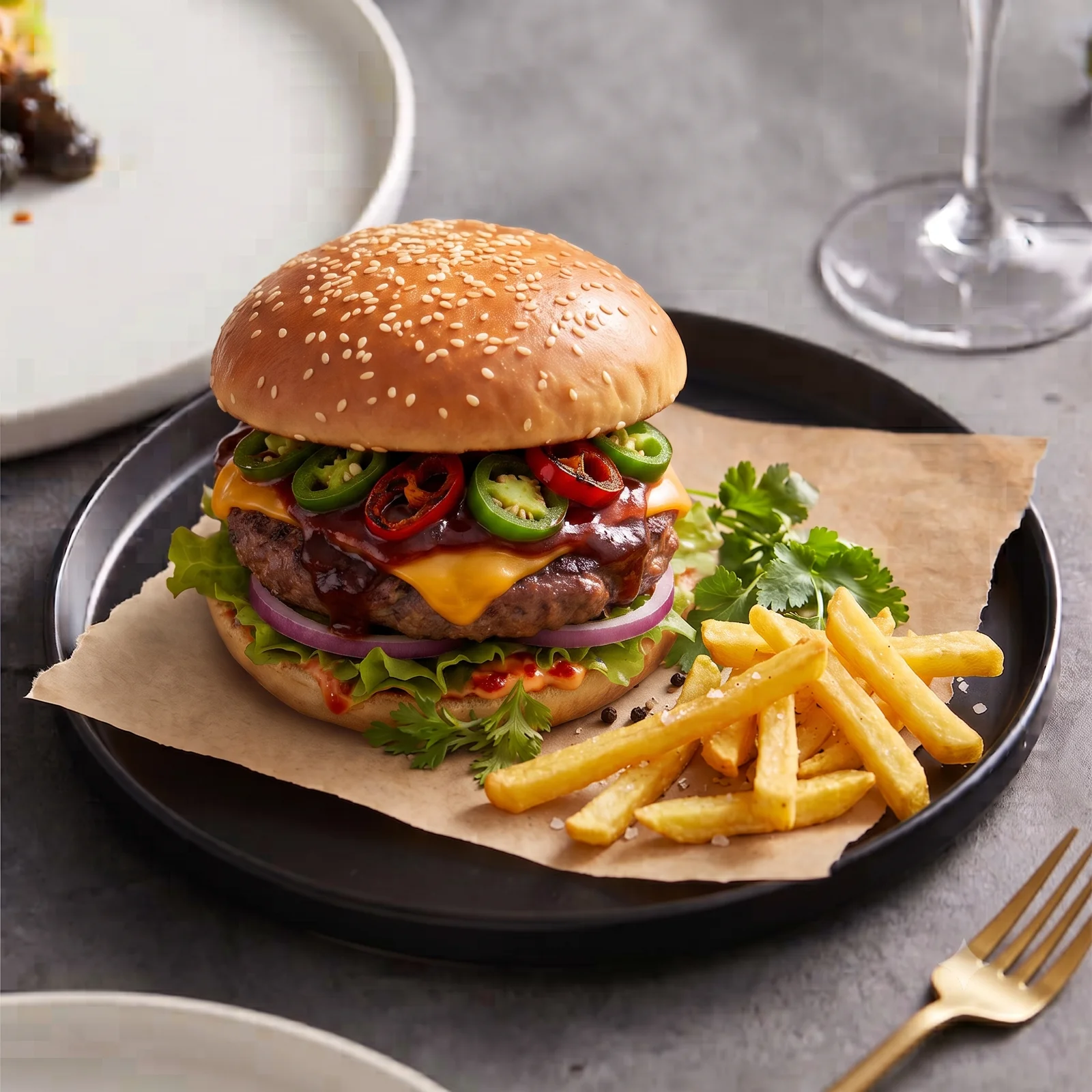 Jalapeno Acılı Burger